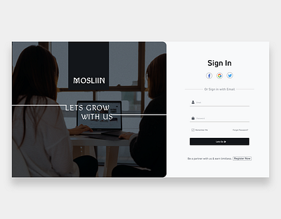 E-Commerce Website Login Page app designer app ux design designer ecommerce graphic design ui uiux ux