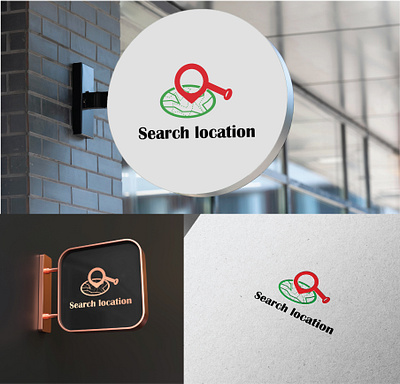 Search Logo branding des design graphic design logo