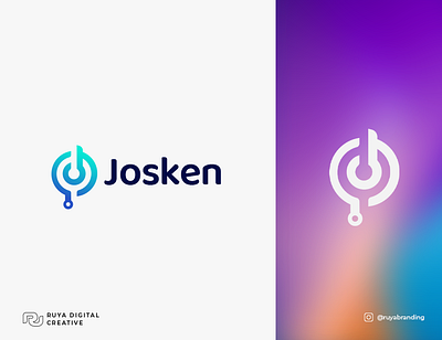 Josken Logo Design animation branding design graphic design illustration illustrator logo minimal motion graphics ui uxdesign