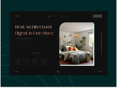 Arch Digest design ui uiux ux