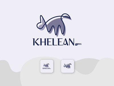 KHELEAN aerwlite (brand identity) asik mahmud hassan branding design graphic design icon idea illstrator illustration khelean logo logo branding minimal typography ui vector