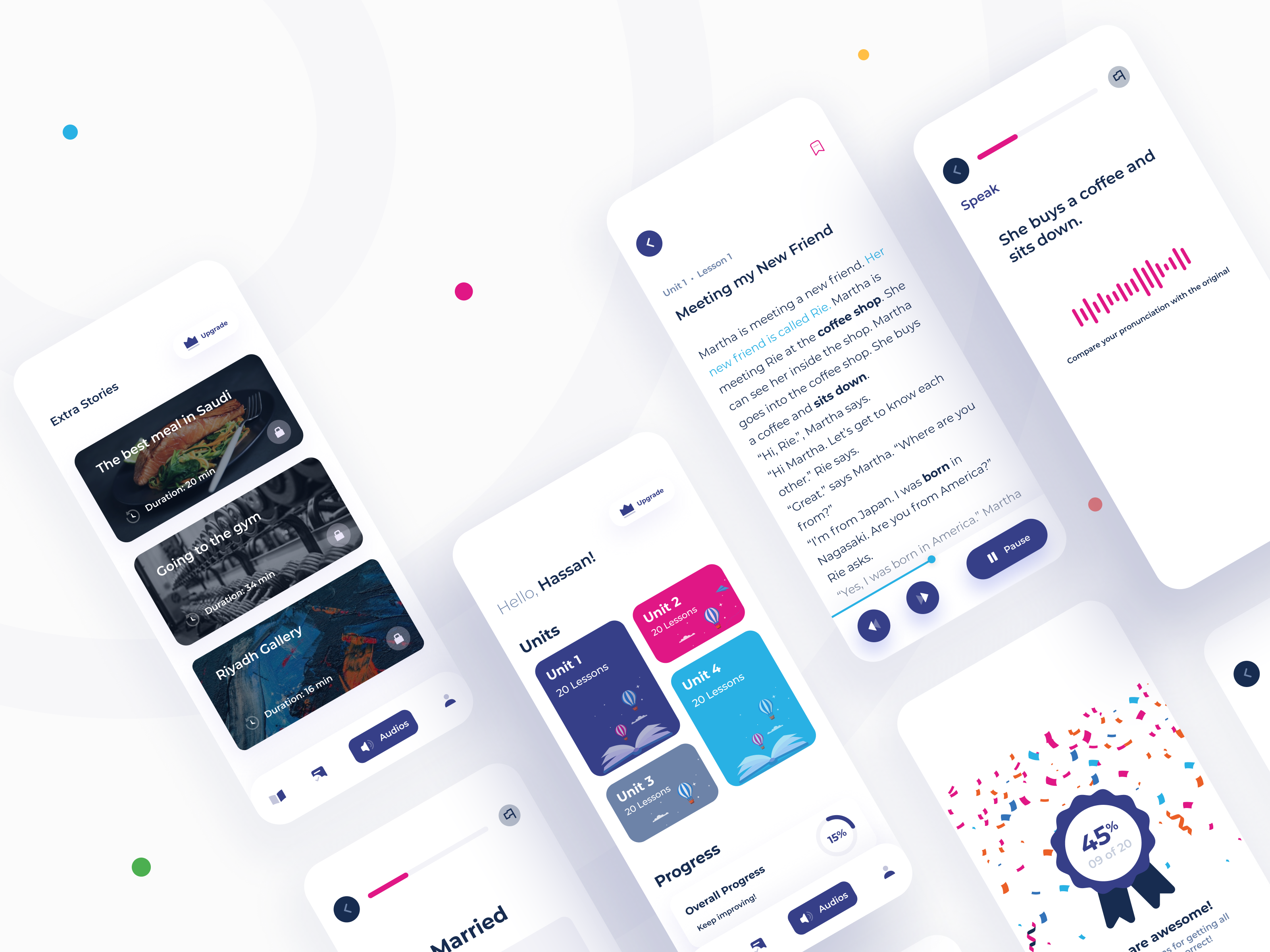 Sicretta App Design 📚