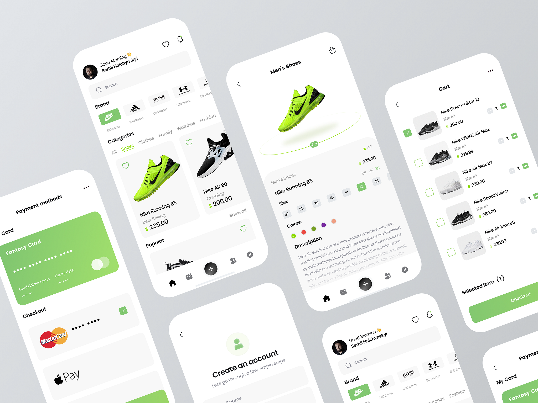 Shoes Online Shop Mobile Apps 👟 by Serhii Halchynskyi 🇺🇦 on Dribbble