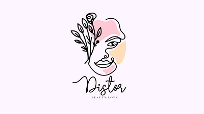 Women Face Line Drawing Logo - Distor face logo girl human logo line art line drawing logo logo logo design minimal minimal logo monoline monoline logos thin line thin line logo women face