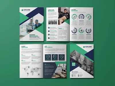 Corporate Brochure Design, Business Company Profile banner design brochure design business brochure business flyer design company profile corporate flyer design flyer design flyer template layout print design print flyer trifold brochure