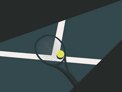 Tennis art artwork design illustrator vector vectorart