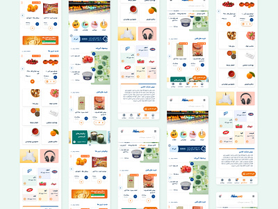 Online Supermarket design grocery rtl store supermarket ui ux