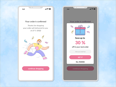 Daily UI #16- Pop-Up / Overlay app challenge design ecommerce mobile overlay pop up shopping ui uiux