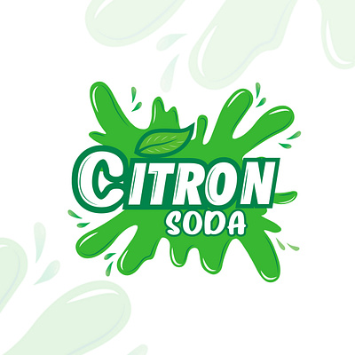 citron soda brand logo company logo design drink logo free logo illustration logo logo concept logo design logo idea logo mark logo vector logodesign logos logotype minimalist logo modern logo