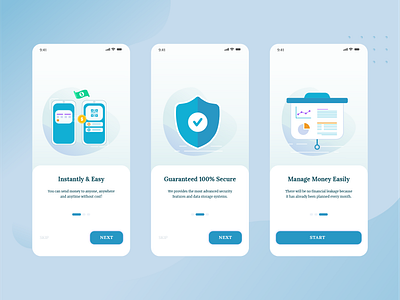 Payment Service Apps Onboarding Screen design flatdesign illustration onboarding screen onboarding ui vector