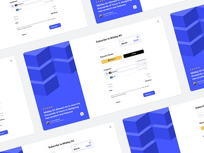 Midday Kit - Check out cart clean credit card credit card check out debit card design e commerce google pay online shopping order payment paypal shopping subscribe ui ux web website