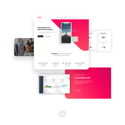 Multi-purpose | Mobile Ready Premium Wix Templates branding design graphic design illustration logo startup ui vector webdesign wix wix design wix designs wix template wix templates wix theme wix themes wix website wix websites