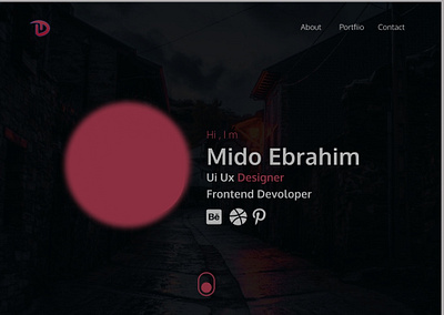 Hero Header design frontend ui web design