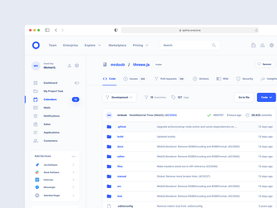 One Design System dashboard design design system figma interface ui ui kit ux web