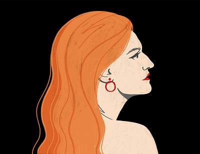 Dalida dalida digital drawing portrait singer