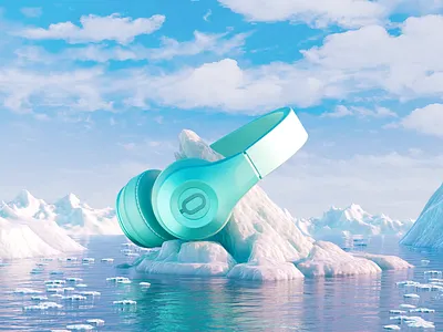The Fantasy Land of Headphones #04 3d blender design production