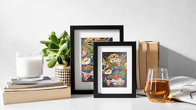 Good Mood 3d adobe animal animation app art artist beef beer branding design food graphic design illustration logo meet motion graphics noodle ui wall