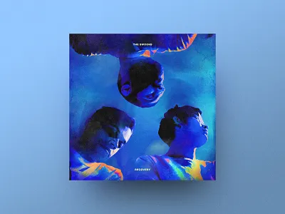 The Swoons - 'Recovery' EP Cover cover design ep graphic design music paper scan texture