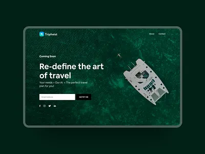 Coming Soon Page Design clean comingsoon design illustration logo minimal ui ui design ux ux design visual design
