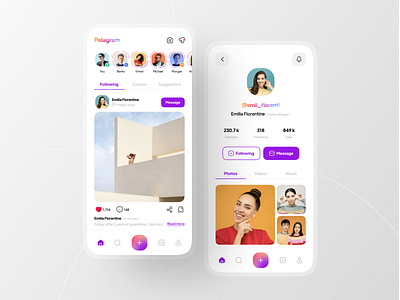 Pelagram - Social Media App 3d 3dicon chat instagram iran messenger minimal social social media social media 3d socialapp socialmedia socialmediaapp telegram tiktok ui uidesign ux uxdesign whatsapp