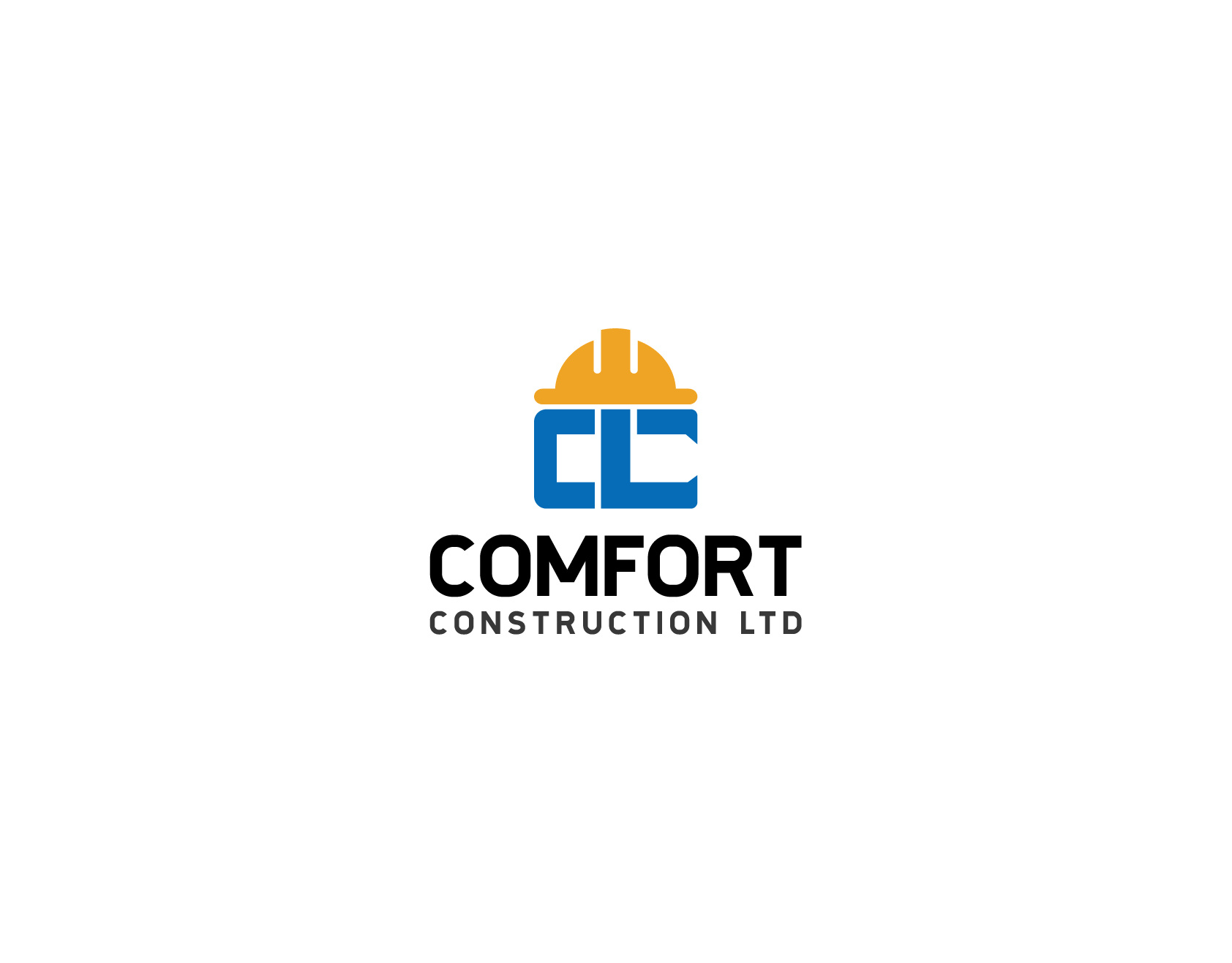 Construction logo design cl logo