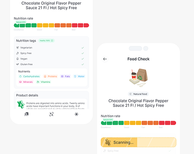 Food checker branding checker design food graphic design illustration loader logo mobile design typography ui ux vector