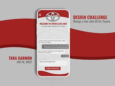 Live Chat UI Design app design graphic design ui ux