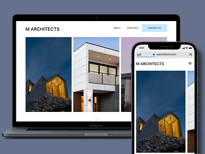 M Architects 001 architects architecture austin austin tx clean concept design elegant figma flat grid landing page minimalistic mockup texas ui ux website