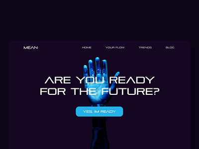 Modern Design Landing Page ui user interface ux web design