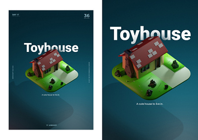 Toyhouse 3d animation branding design digitalartist graphic design logo motion graphics ui