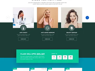 Medical Store Web app app design design financial advisor illustration logo medical store one click payment ui