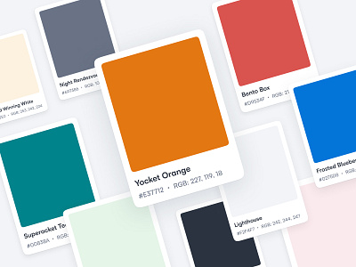 Color Palette - Crest Design System color color palette color system colors complementary colors components design design language design system gradient grid product design ui design ui ux ux design visual design