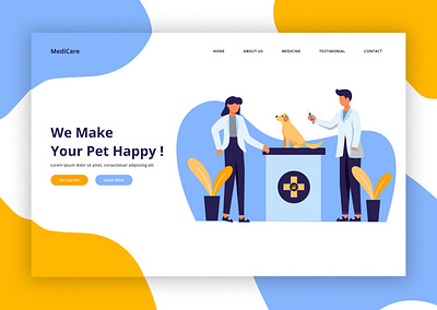 PetVet dailyui designinspiration headerdesign medicalwebsite petcarewebsite petvet ui uiinspirations uiux uiwebsite userexperience userinterface vaterinarywebdesign web webdesign webmockup webpresentation website design website template webui