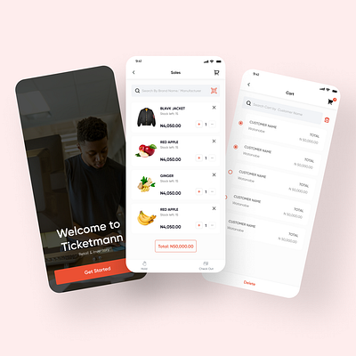Inventory App design figma ui