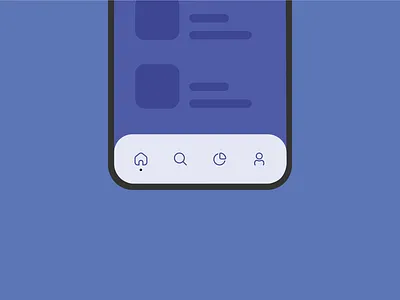 Tab Bar Animation animation app bottom navigation design icon interaction menu menu bar minimal motion graphics navigation side bar tab bar tabbar ui uidesign uiux