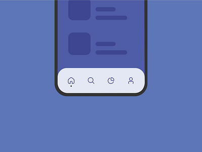Tab Bar Animation animation app bottom navigation design icon interaction menu menu bar minimal motion graphics navigation side bar tab bar tabbar ui uidesign uiux