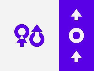 W/M bauhaus brand circle female identity idolize irakli dolidze logo m male man mark minimalism negative space square symbol triangle visual w woman