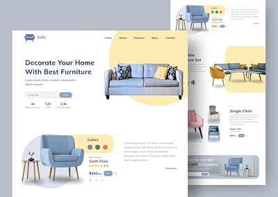 Furniture Website designinspiration furniture website furniture website design ui ui daily ui design ui inspiration ui web design uiux user experience user interface ux research web web mockup web ui design webdesign website design website presentation website template wesite header design