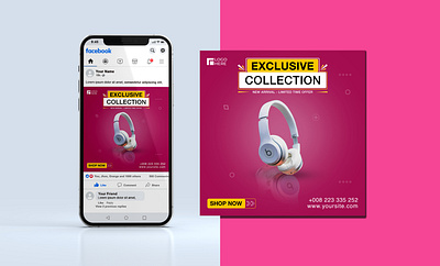 SOCIAL MEDIA AD DESIGN. ads ads design design facebook ads facebook advertisement flyer flyer print flyer template graphic design instagram ads pink post design poster design simple social media design social media post yellow