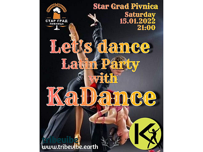 KaDance Party flyer bachata design figma figmaflyer flyer flyer design graphic design kizomba party partyflyer salsa socialparty