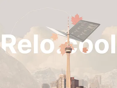 Relo.cool design flat identity illustration logo minimal type typography ui web
