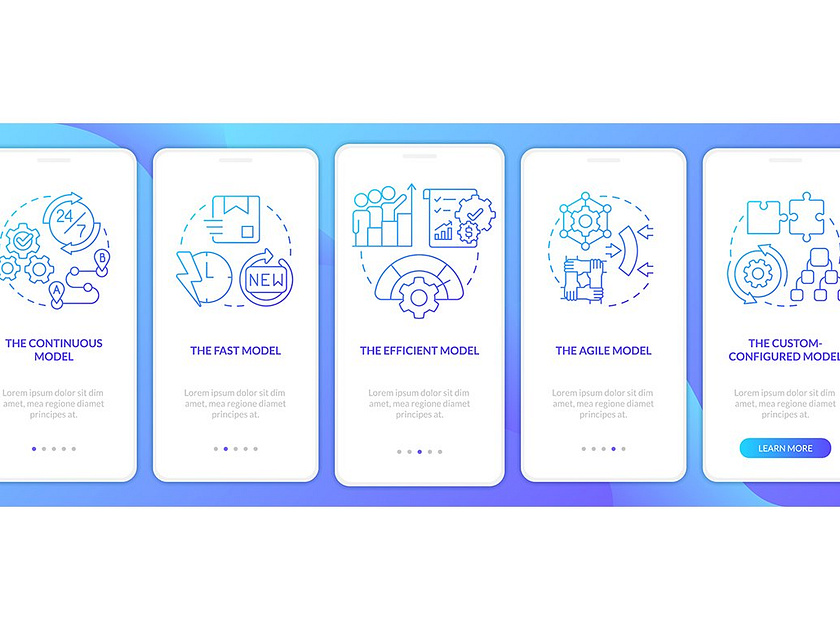 Supply chain models app screen by bsd studio on Dribbble