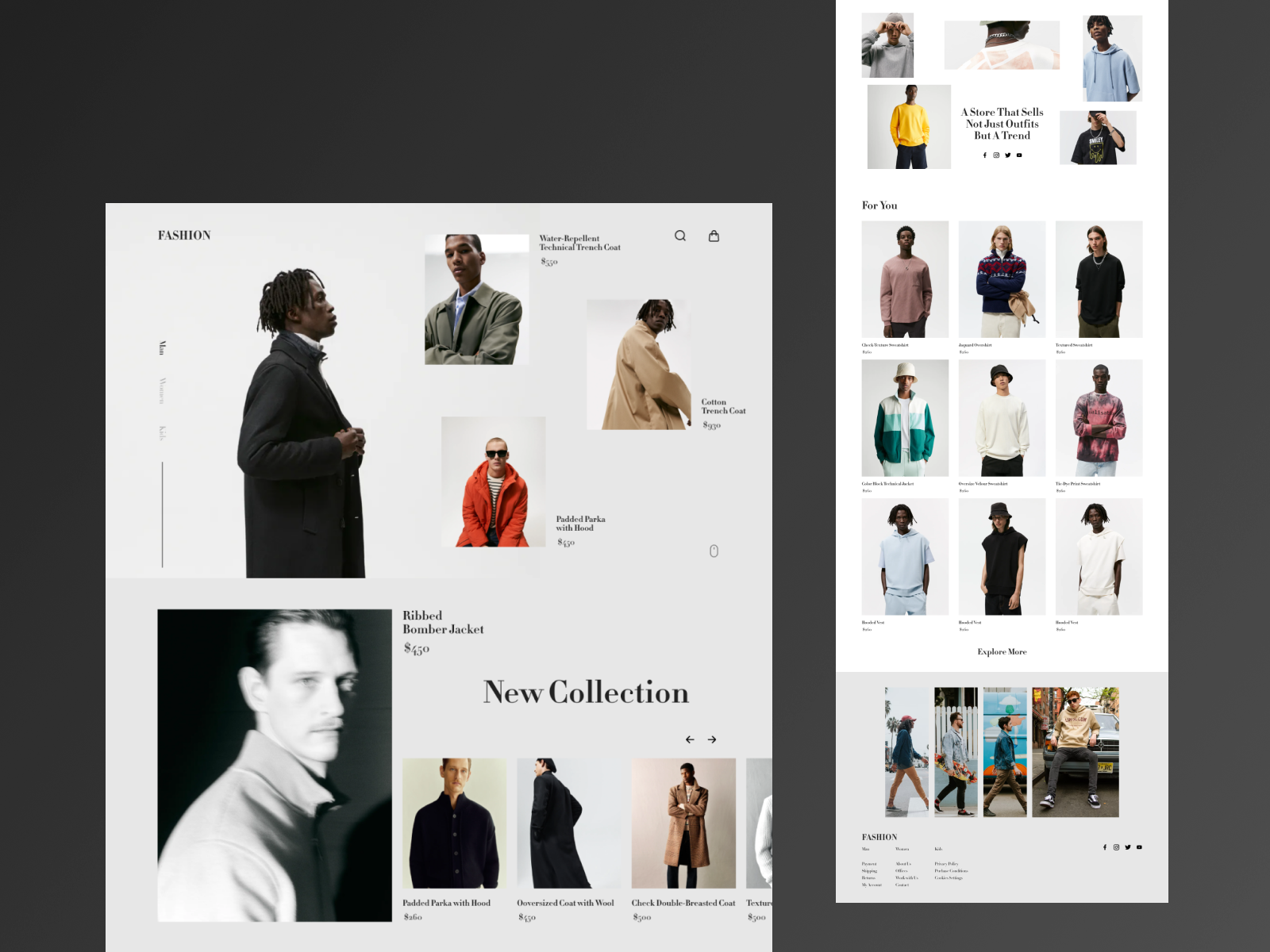 Example of Modern Website UI/UX Design In Figma