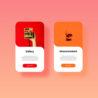 UI UX Design on Figma design figma mobile mobiledesign orange red ui uidesign ux uxdesign