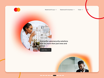 Mastercard Website 2022 bank banking branding card design dribbble mastercard website trend ui uiux ux web web design