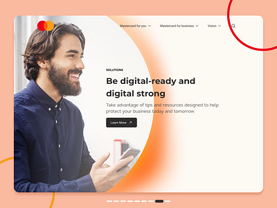 Mastercard Website 2022 bank banking branding design finance mastercard website trend ui uiux ux web web design web site