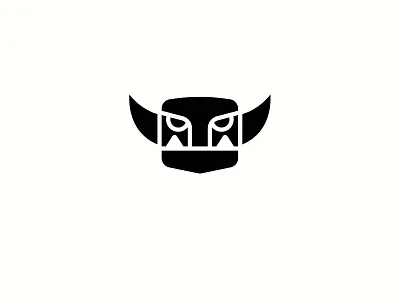 orc logo creature face fantasy goblin head legend logo magic monster orc warrior