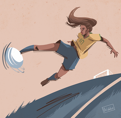 Soccer player character design concept art draw drawing football illustration sketch soccer soccer player