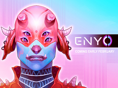 ENYO Upcoming NFT Project avatars blueman design enyo illustration logo nft nfts