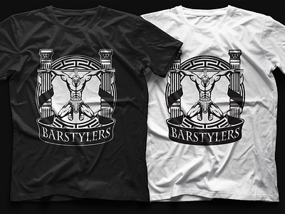 BARSTYLERS workout club athlete branding character design graphic design identity illustration logo logomark logotype mark muscles sport tshirt vector workout